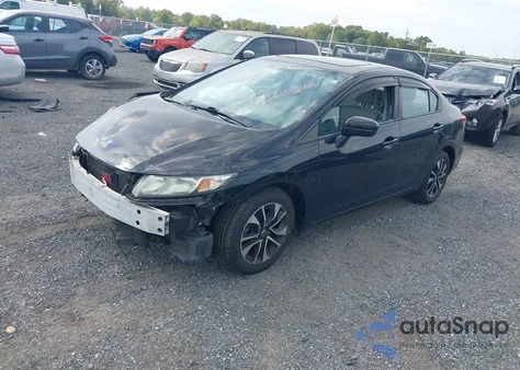 2014 Honda Civic Ex из США, поврежденный, VIN 19XFB2F87EE264621